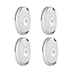LAIERERT LED Light Pir Motion Sensor Night Lamp Warm White Under Cabinet Closet Wardrobe Bedroom Kitchen Stairs Lighting LED Puck Lights