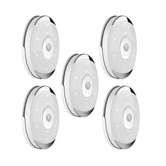 LAIERERT LED Light Pir Motion Sensor Night Lamp Warm White Under Cabinet Closet Wardrobe Bedroom Kitchen Stairs Lighting LED Puck Lights