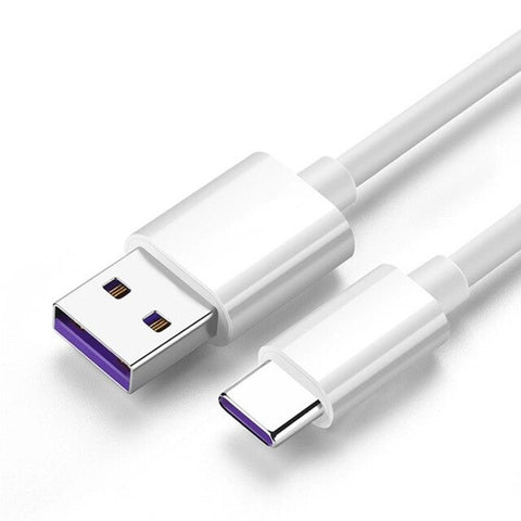 LAIERERT New arrivals 5A fast charge TYPE-C data cable phone charging cord usb c charging cable for P30 LeTV white high quality usb cable