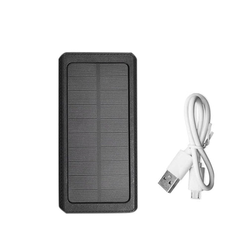 LAIERERT 20000mAh Compact Size Waterproof Solar Power Battery Charger 3UBS Outdoor Camping Hiking Power Bank Battery Supply