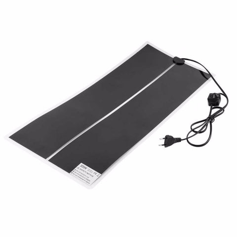 LAIERERT IR 35W/45W/28W Warmer Bed Mat Pad Amphibians Adjustable Temperature Pet Reptile Heating Heater 65x28cm 80x28cm 100x15cm